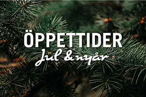 ÖPPETTIDER – JUL